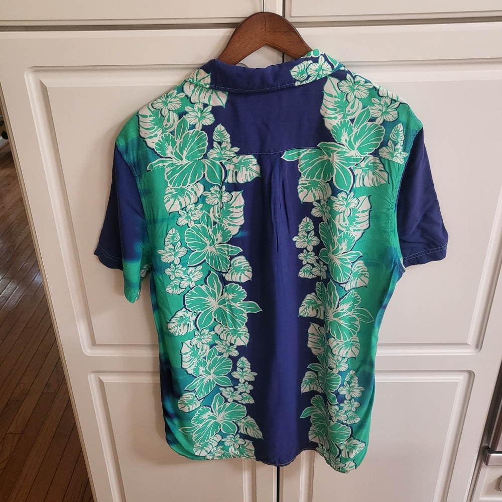 Surfside Supply Hawaiian Tropical Button Down Shirt Sz XL - Picture 8 of 8